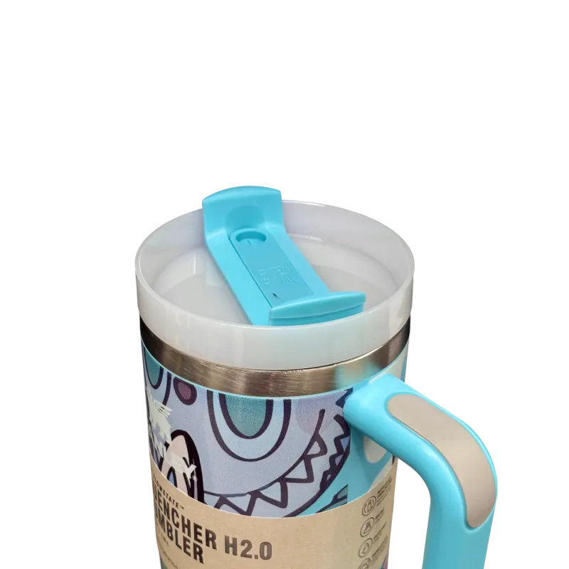 Stanley X Labubu 1200ml Limited Edition Tumbler - Turquoise Blue
