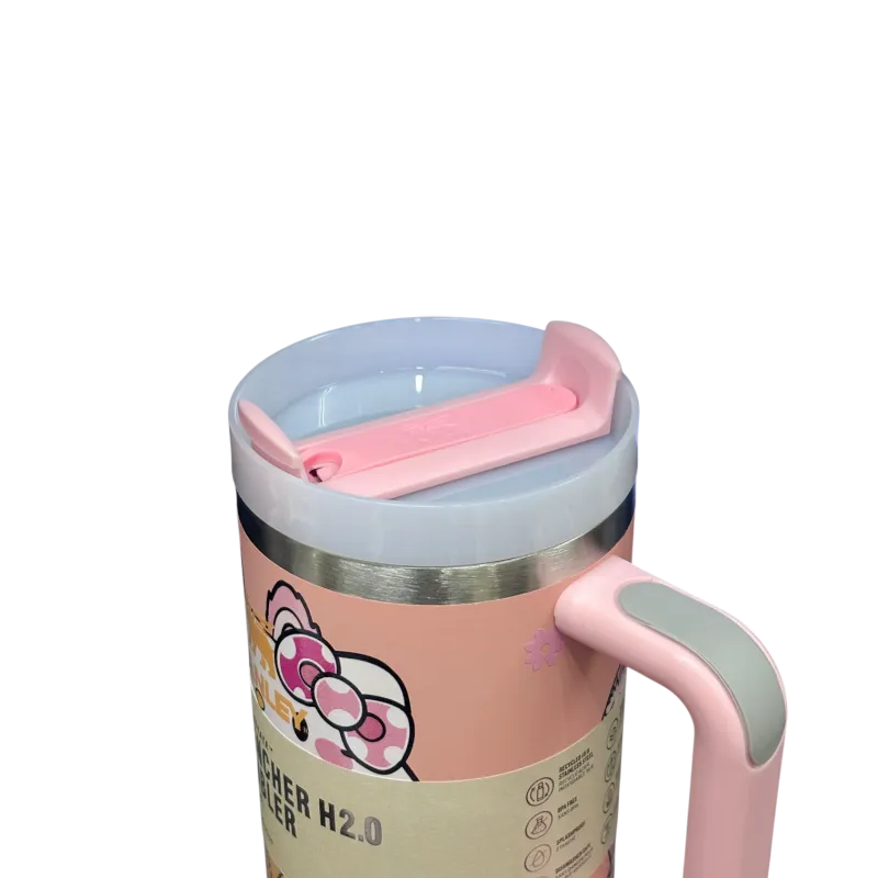 Stanley X Labubu 1200ml Limited Edition Tumbler - Baby Pink
