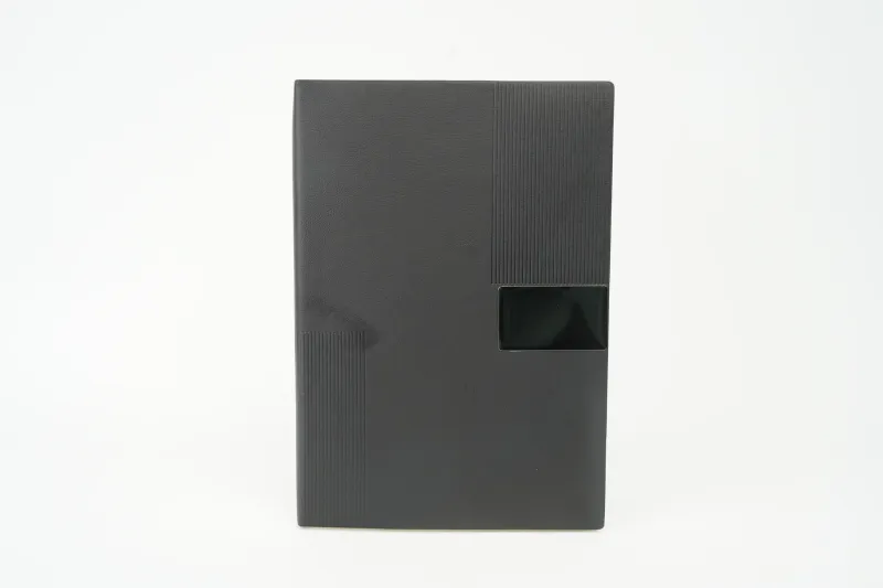 Black Nexon Leather Personalized Diary