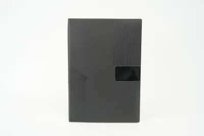 Black Nexon Leather Personalized Diary