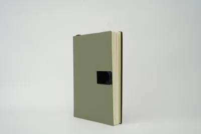 Olive Green Nexon Leather Personalized Diary