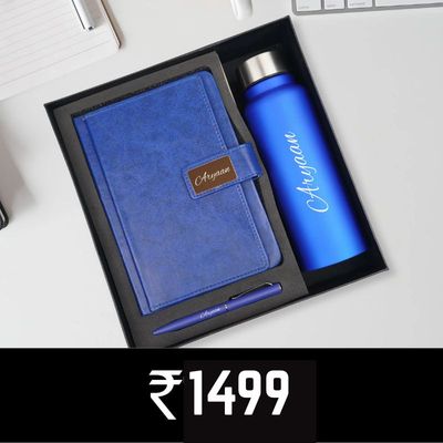 Corporate 3pc Combo ( Diary, Bottle &amp; Pen)