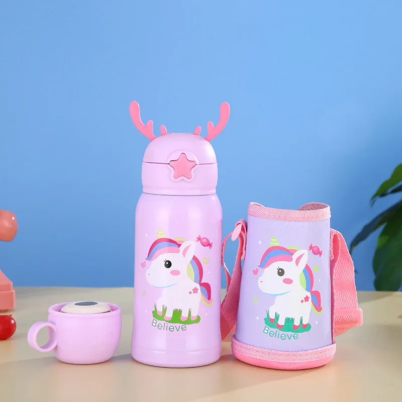 Customised Purple Unicorn Sipper For Kids