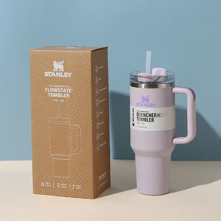 Personalized Stanley Quencher H2.0 Flowstate Tumbler - Lilac Purple