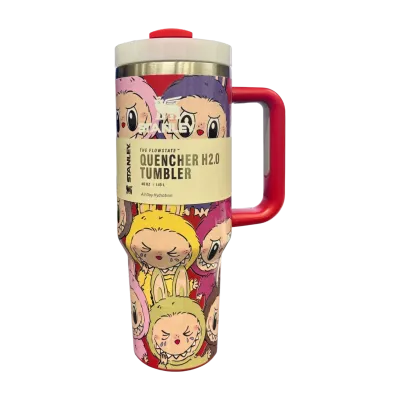 Stanley X Labubu 1200ml Limited Edition Tumbler - Blood Red