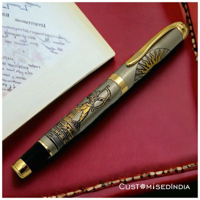 Customised Lord Shree Ram Ayodhya Etched Pen Customised Lord Shree Ram Ayodhya Etched Pen