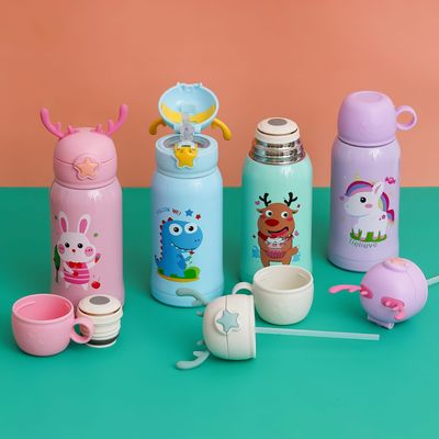 Personalized Kids Cartoon Hot &amp; Cold Sipper