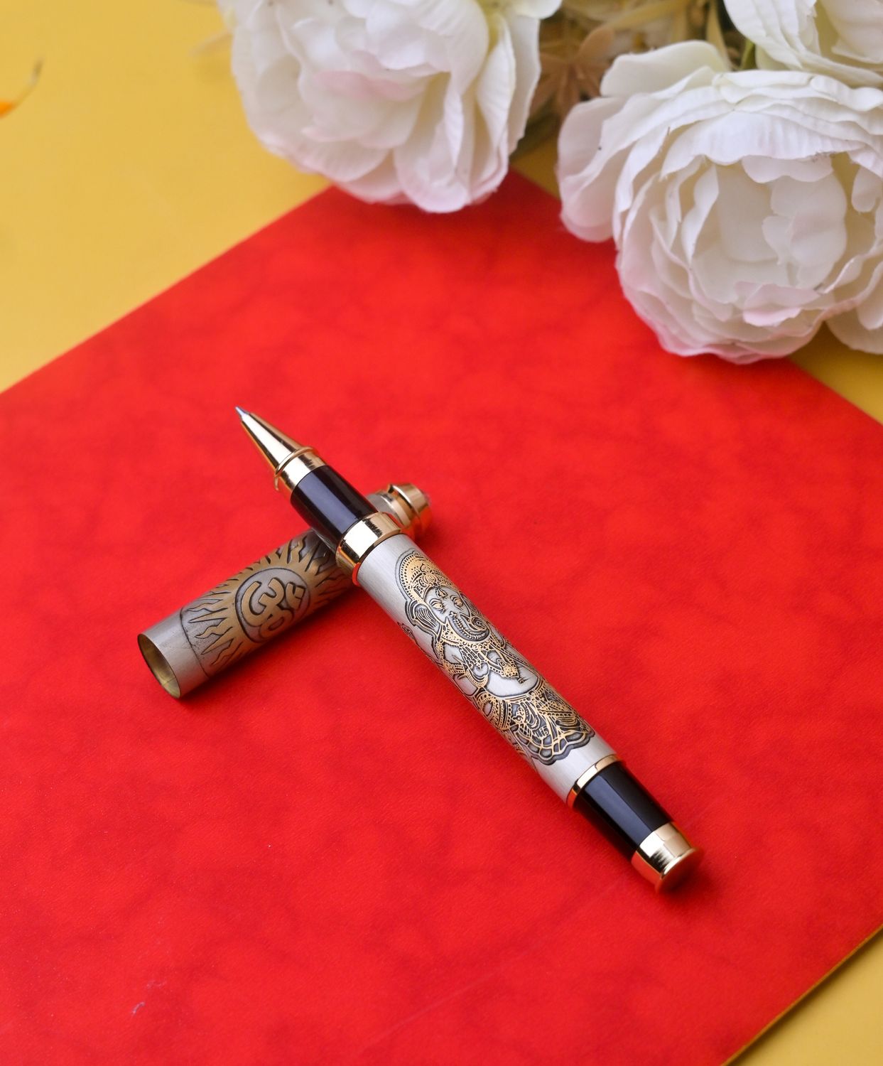 Personalised Lord Ganesha Etched Pen