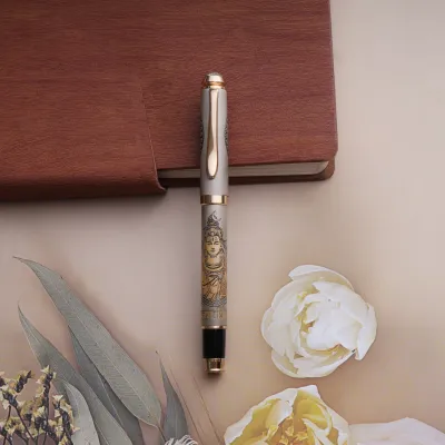 Customised Lord Shiva Etched Pen