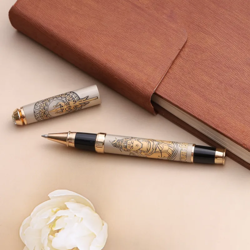 Customised Lord Shiva Etched Pen