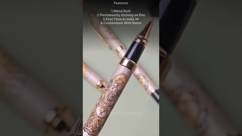 Diwali 2 Pens Combo - Goddess Laxmi ji Pen &amp; Lord Ganesh Pen