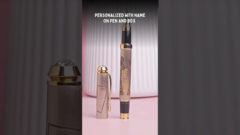 Customised Lord Venkteswara Etched Pen ( Srinivasa Balaji Tirupati)