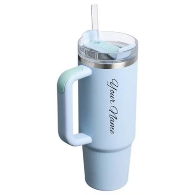 Personalized Stanley Quencher H2.0 Flowstate Tumbler - Sky Blue