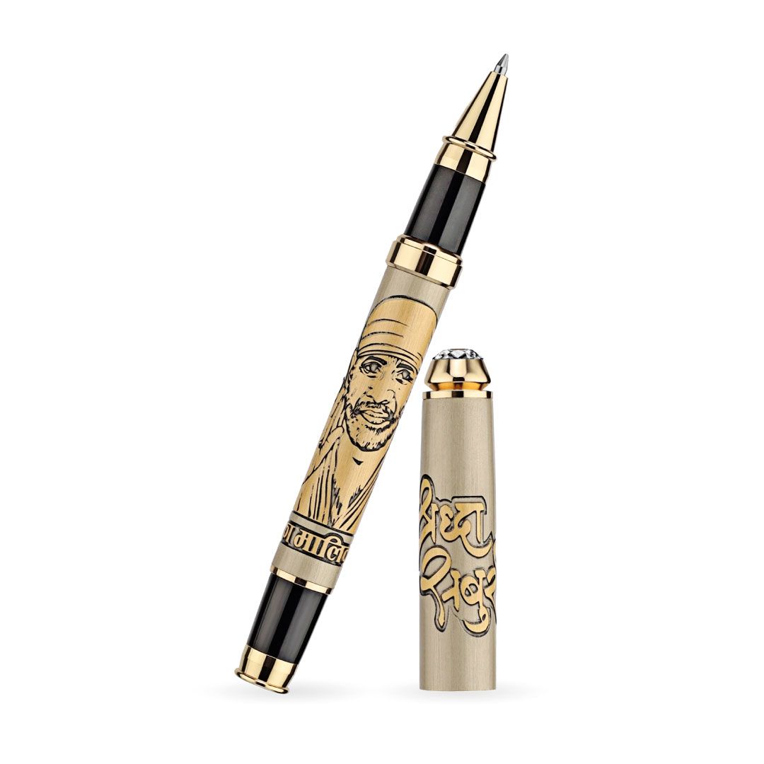 Personalised Shirdi Sai Baba Etched Pen