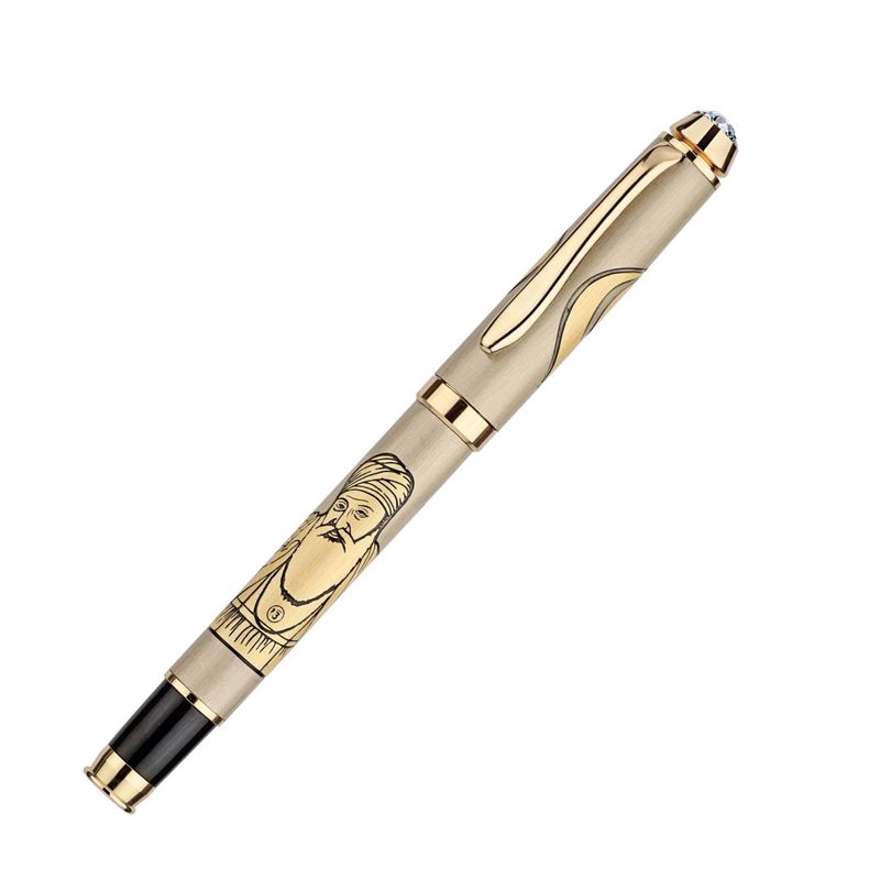 Personalized Guru Nanak Dev ji Etched Pen - Sikh &amp; Punjab Edition