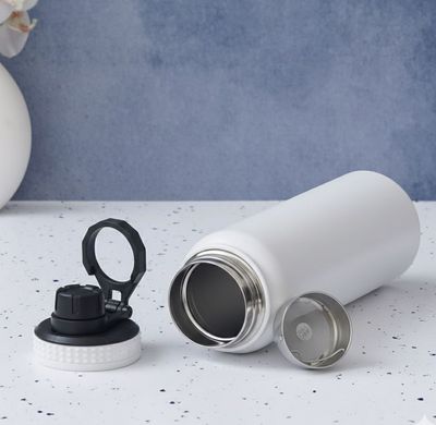 White Vacuum Insulated Sipper Bottle (800ml)