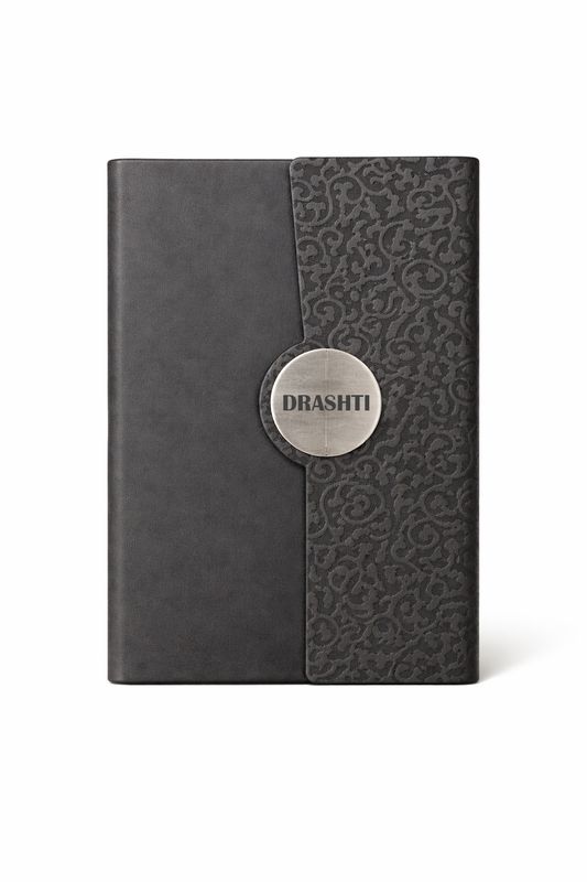 Personalized Boardroom Classic Diary - Midnight Signature Black Colour
