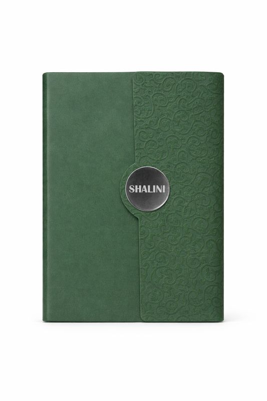 Personalized Boardroom Classic Diary - Regal Olive Green Colour
