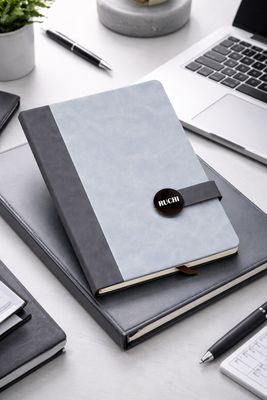 Personalized Executive Slate Diary - Urban Mist Colour