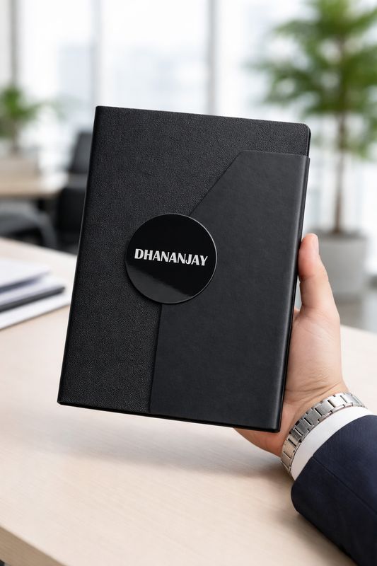 Personalized Director's Diary - Phantom Black Color
