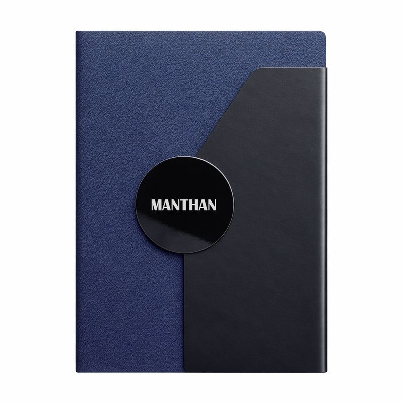 Personalized Director's Diary - Imperial Navy Blue Colour