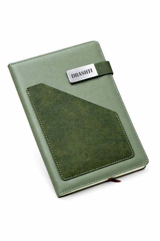 Personalized Terra Luxe Dairy  - Sage Green Colour