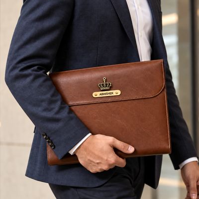 Personalised Ultimate Office Organiser - Tan