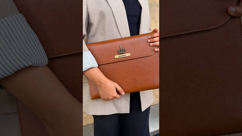 Personalised Ultimate Office Organiser - Tan