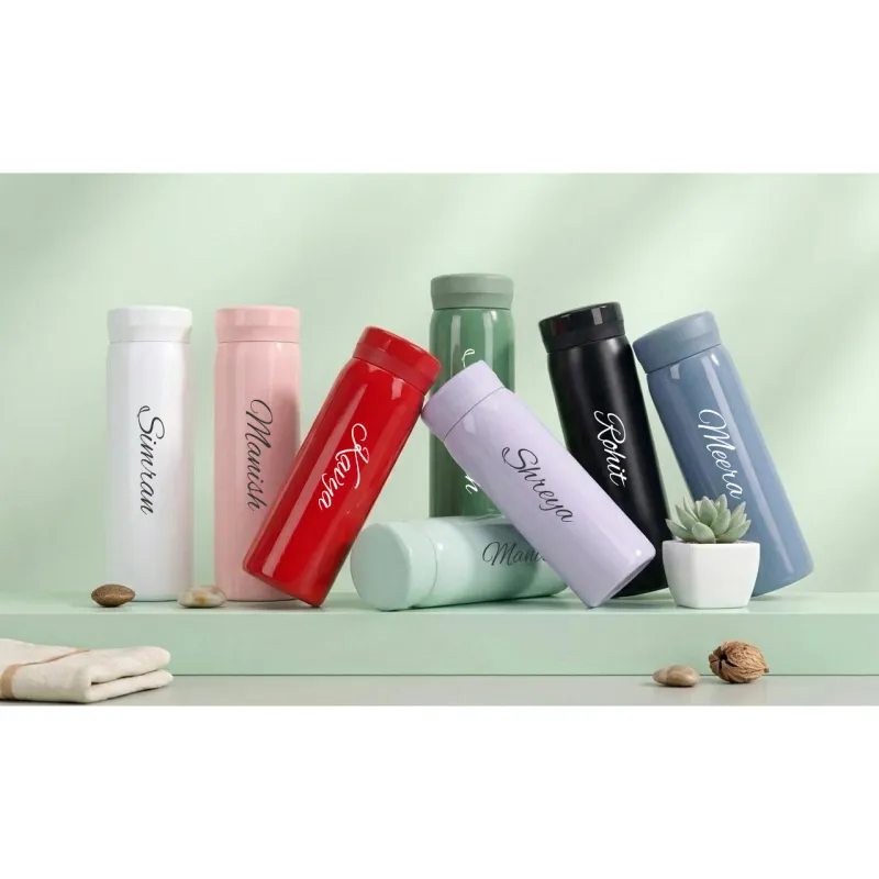 Personalized Slim Thermos Bottle 300ml