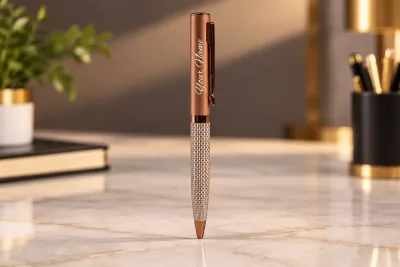 Bronze Brickline Personalized Executive Pen