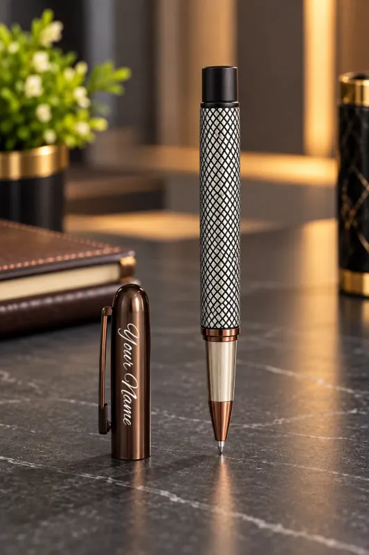 Café Luxe Personalized Pen | Coffee Scented MagSnap Pen