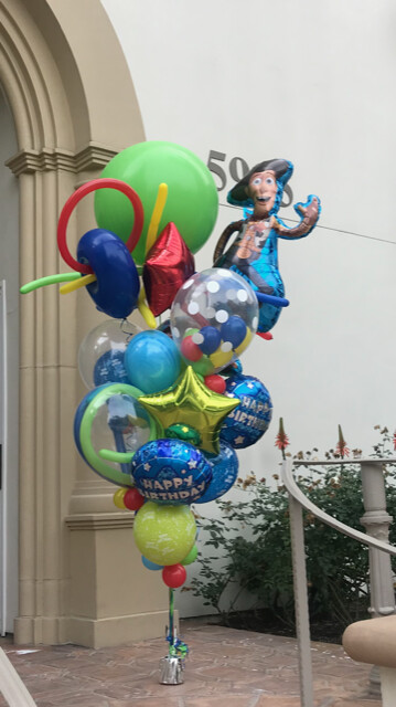 Toy Story Bouquet (Woody or Buzz)#01