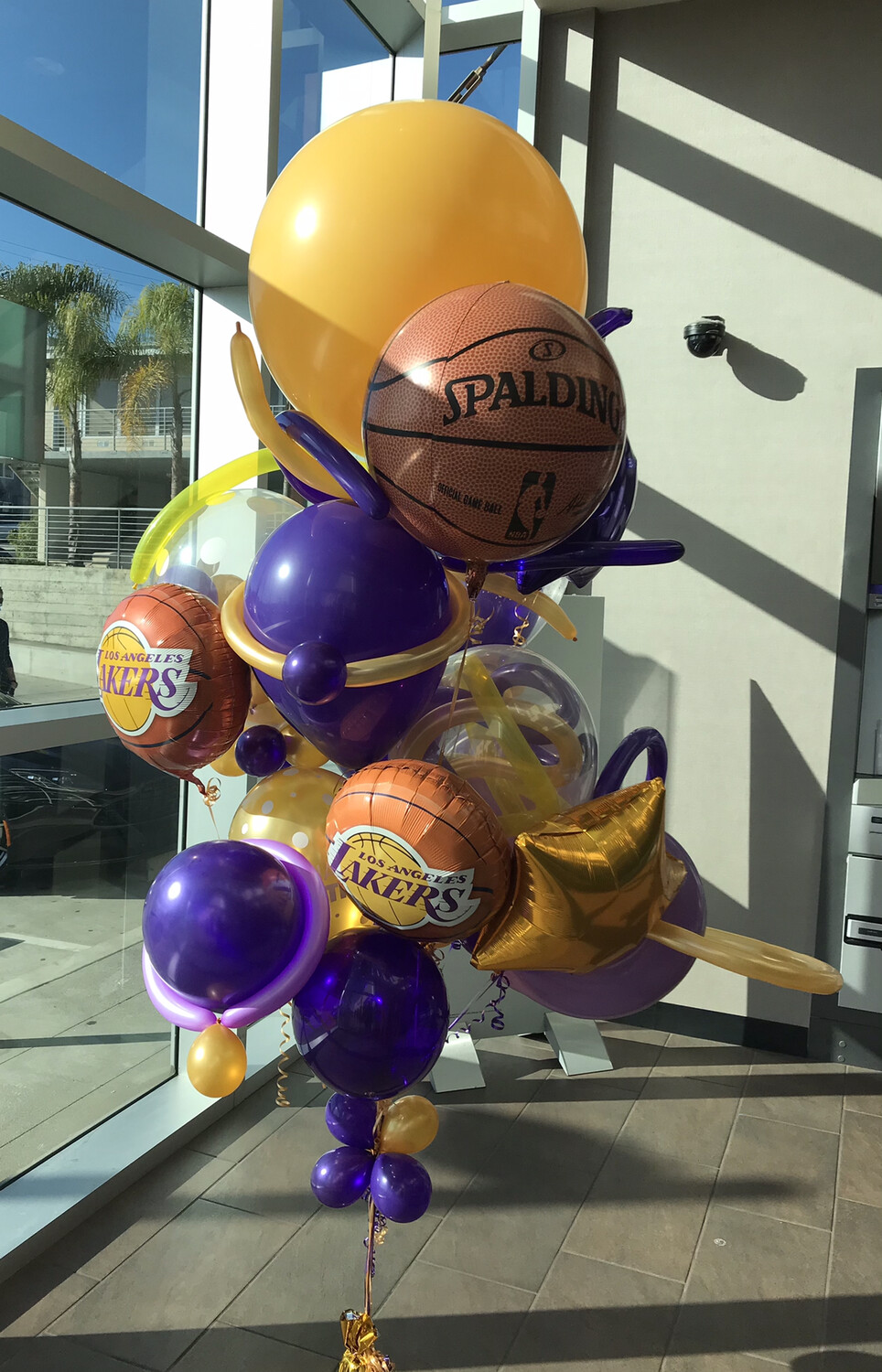 Lakers Stuffed Balloon – JulsCreations