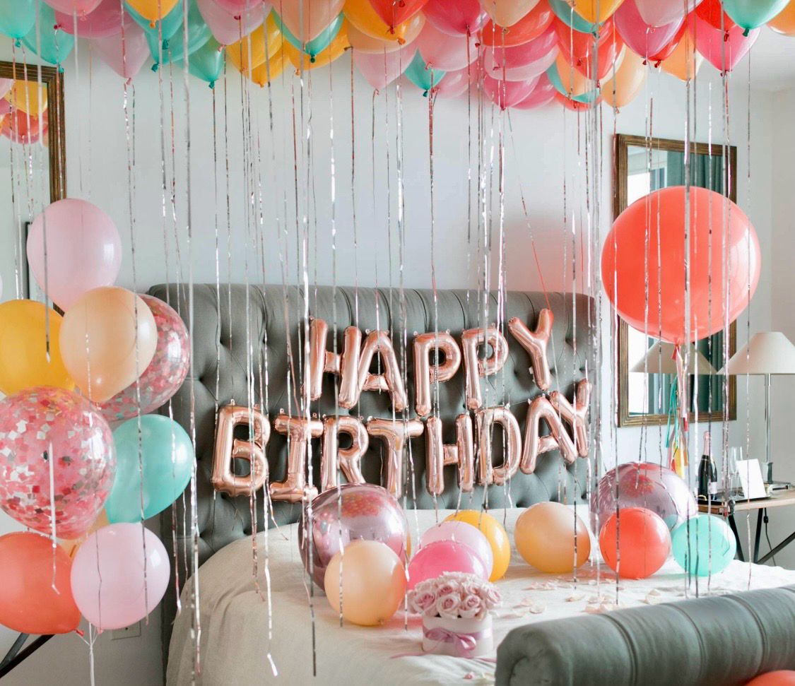 Premium Birthday Room Transformation, Surprise (with Set Up Included) Customizable