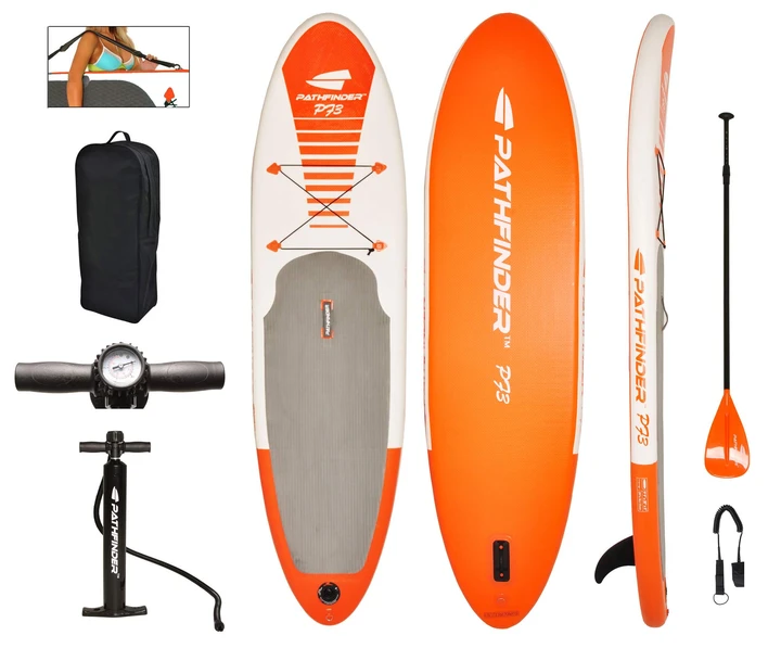 Pathfinder Inflatable SUP Stand Up Paddleboard 9&#39; 9 (5 Thick)