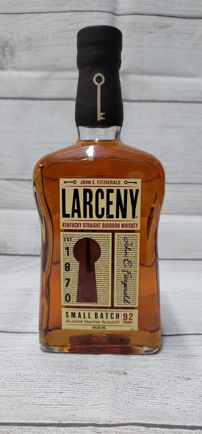 Larceny Bourbon Whiskey 750ml