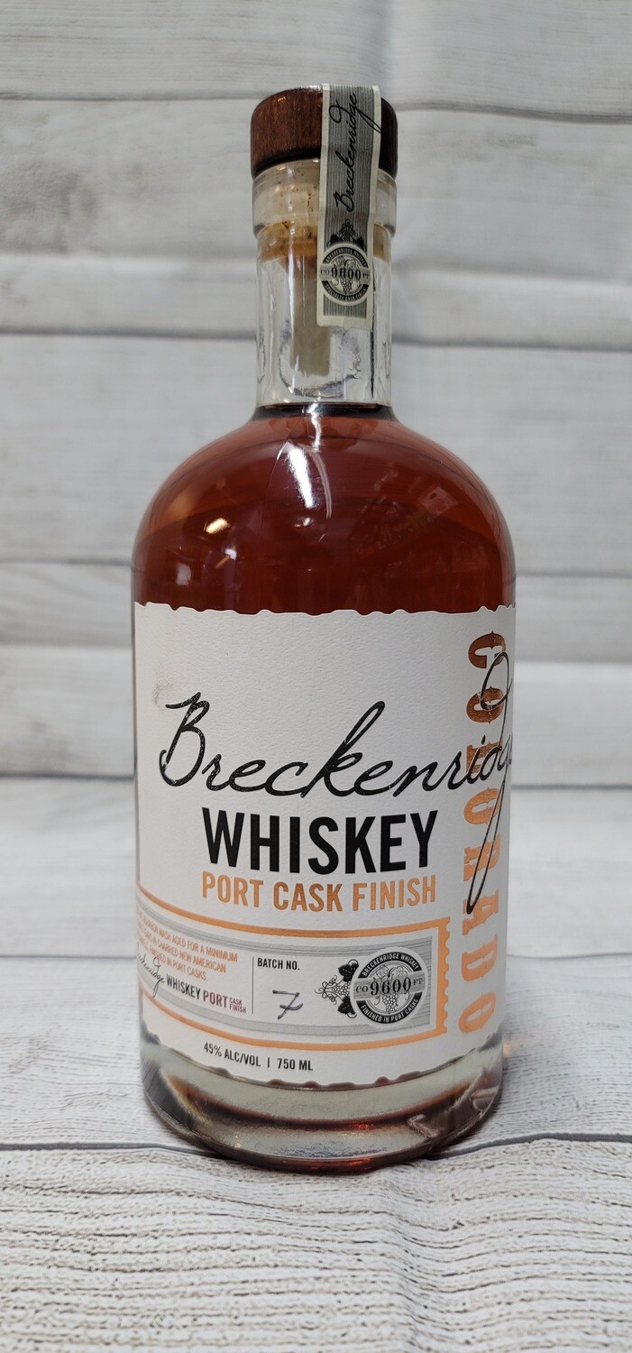 Breckenridge Port Cask Finish 750ml