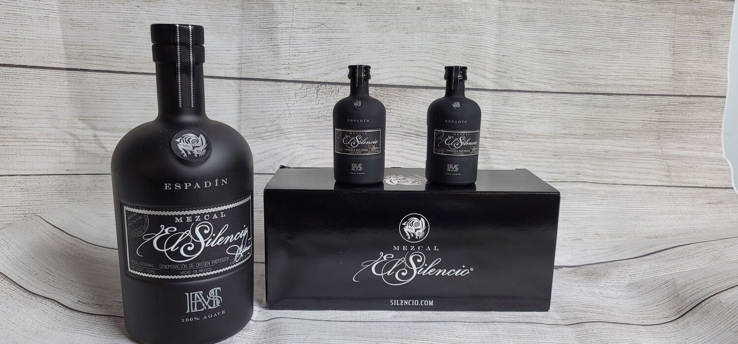 El Silencio Combo: One 750ml and One 50ml 10pack