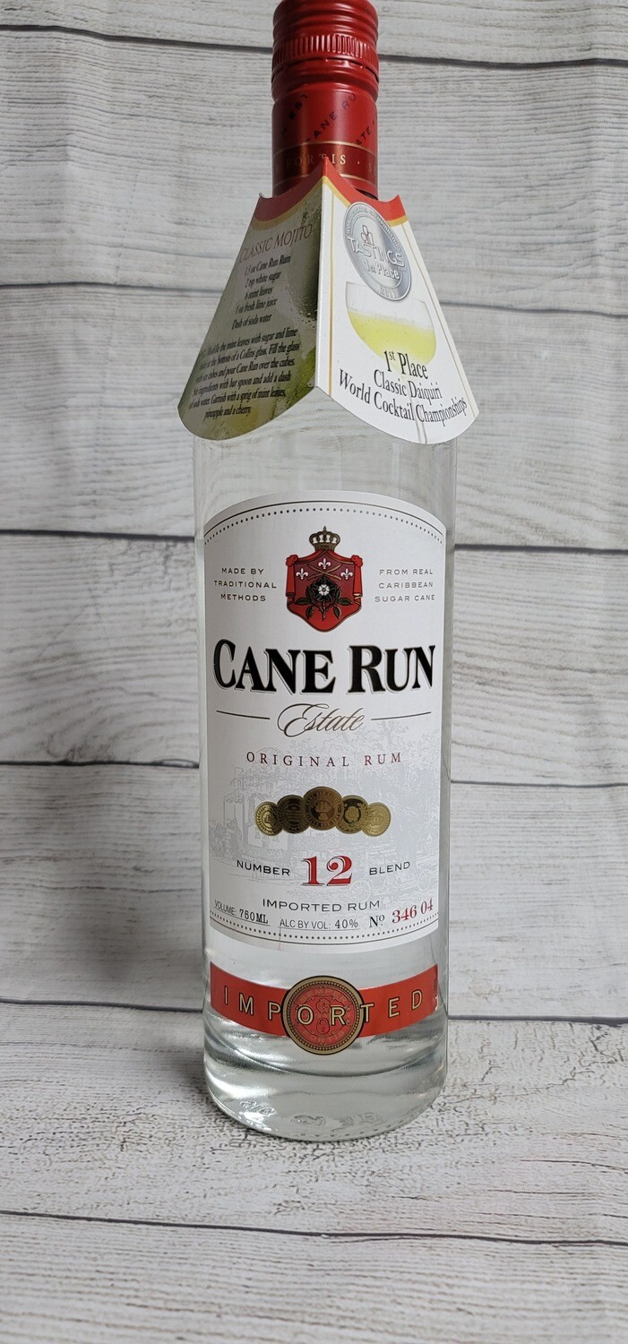 Cane Run Rum 750ml