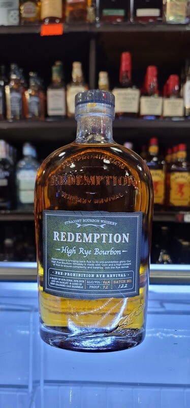 Redemption High Rye Whiskey 750ml