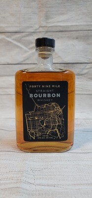 Forty Nine Mile Straight Bourbon Whiskey 750ml