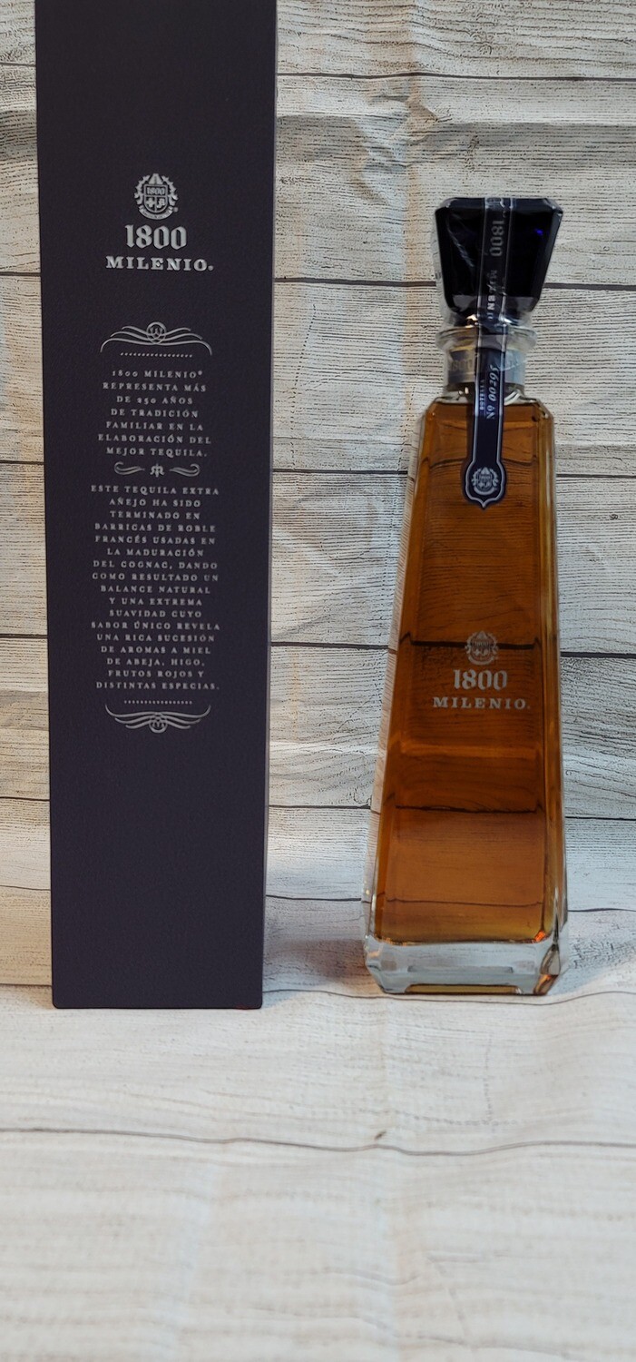1800 Milenio Extra Anejo Tequila 750ml