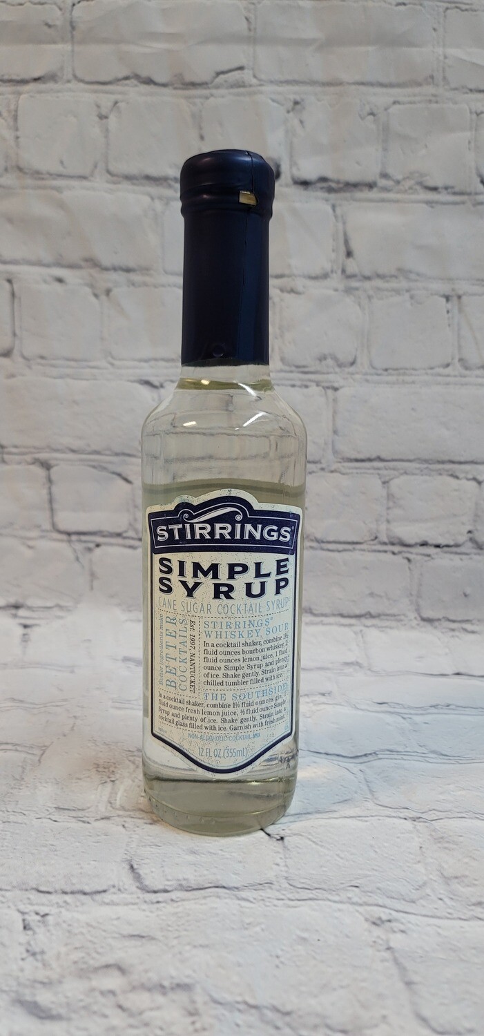 Stirring&#39;s Simple Syrup 12oz
