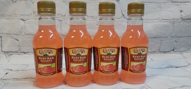 Chi Chi&#39;s Ruby Red Margarita 187ml 4pack