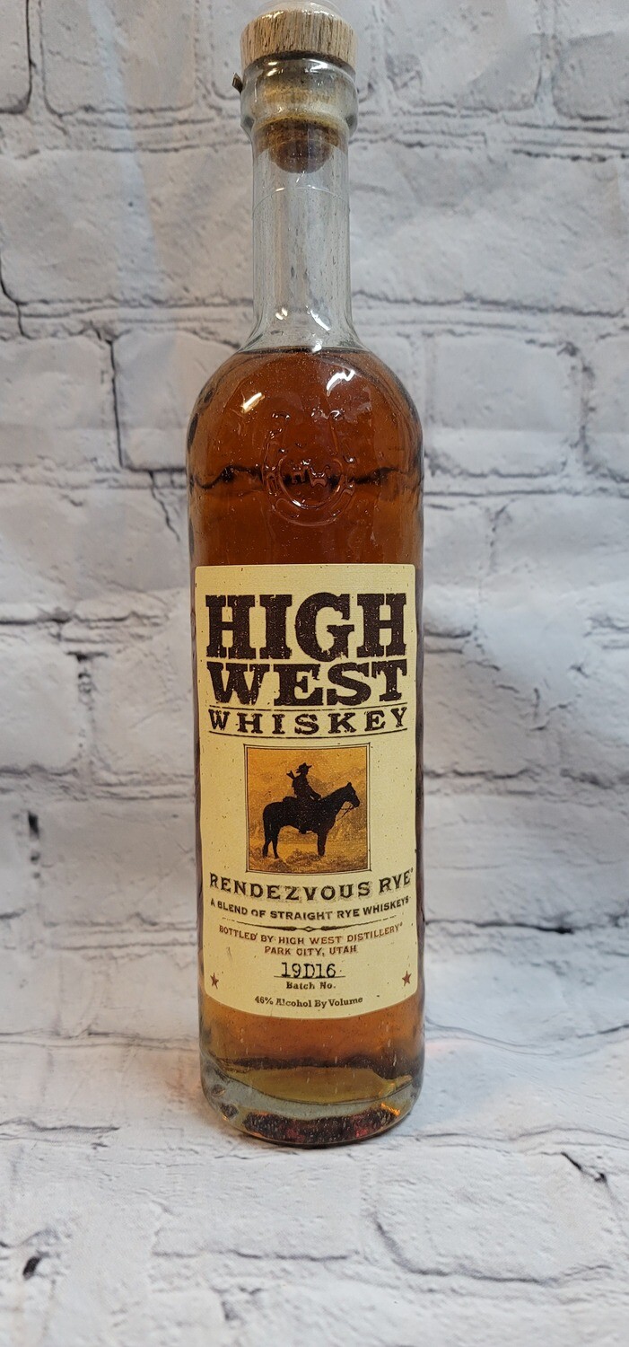 High West Whiskey Rendezvous 375ml