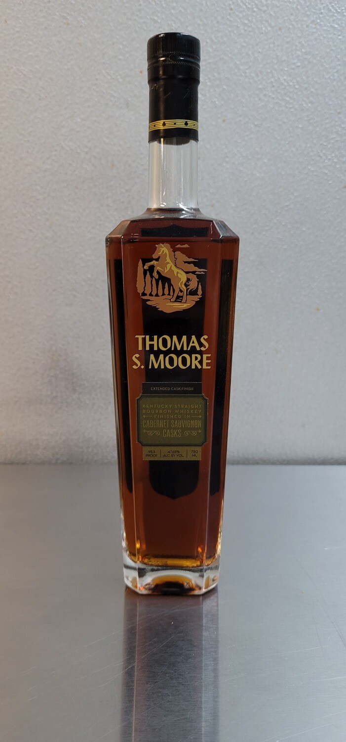 Thomas Moore Kentucky Bourbon Finished in Cabernet Sauvignon Casks 750ml