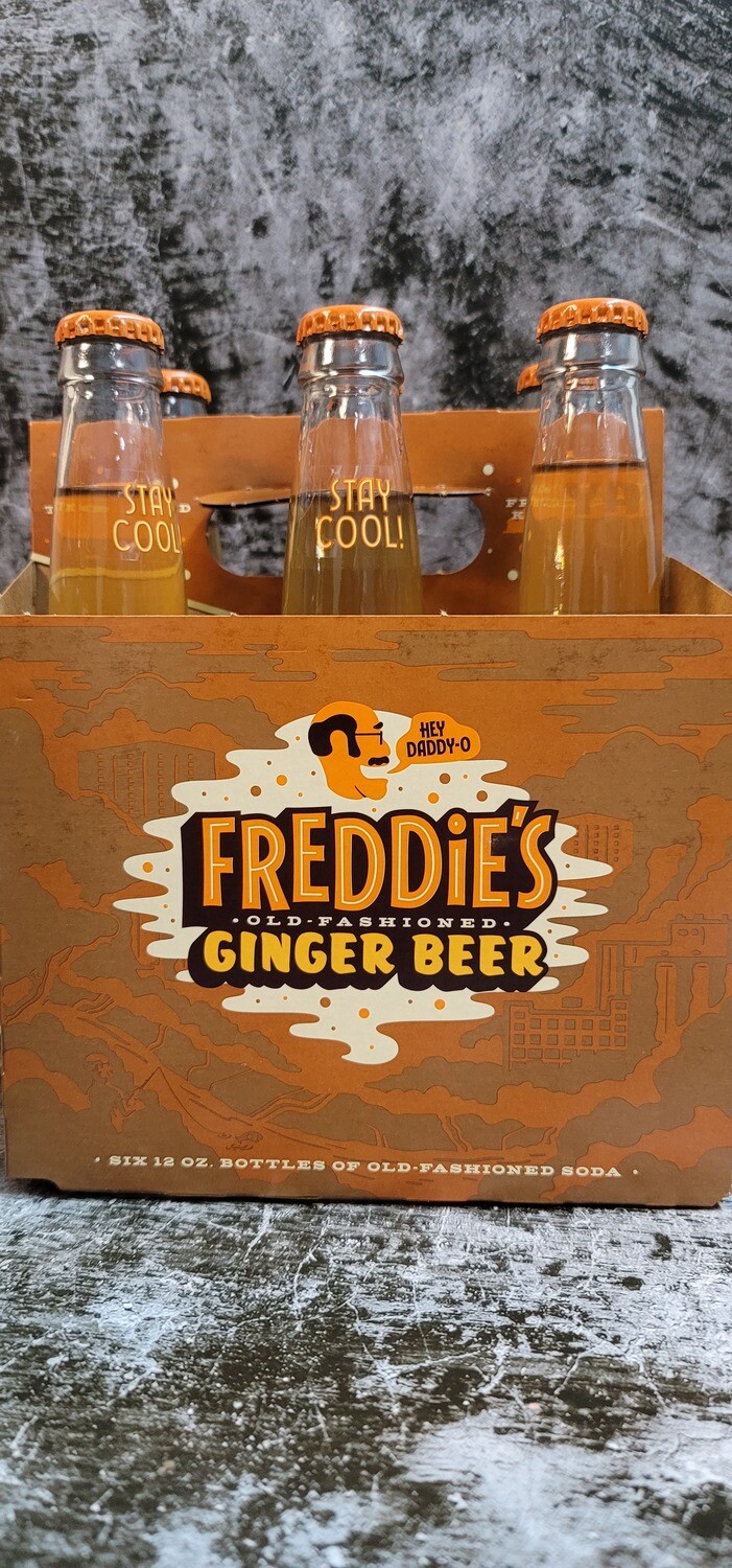 Freddie's Ginger Beer 12oz 6pack