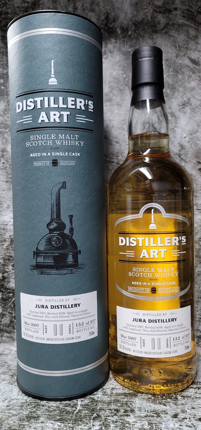 Distiller's Art Jura 11 year Single Malt Scotch 750ml