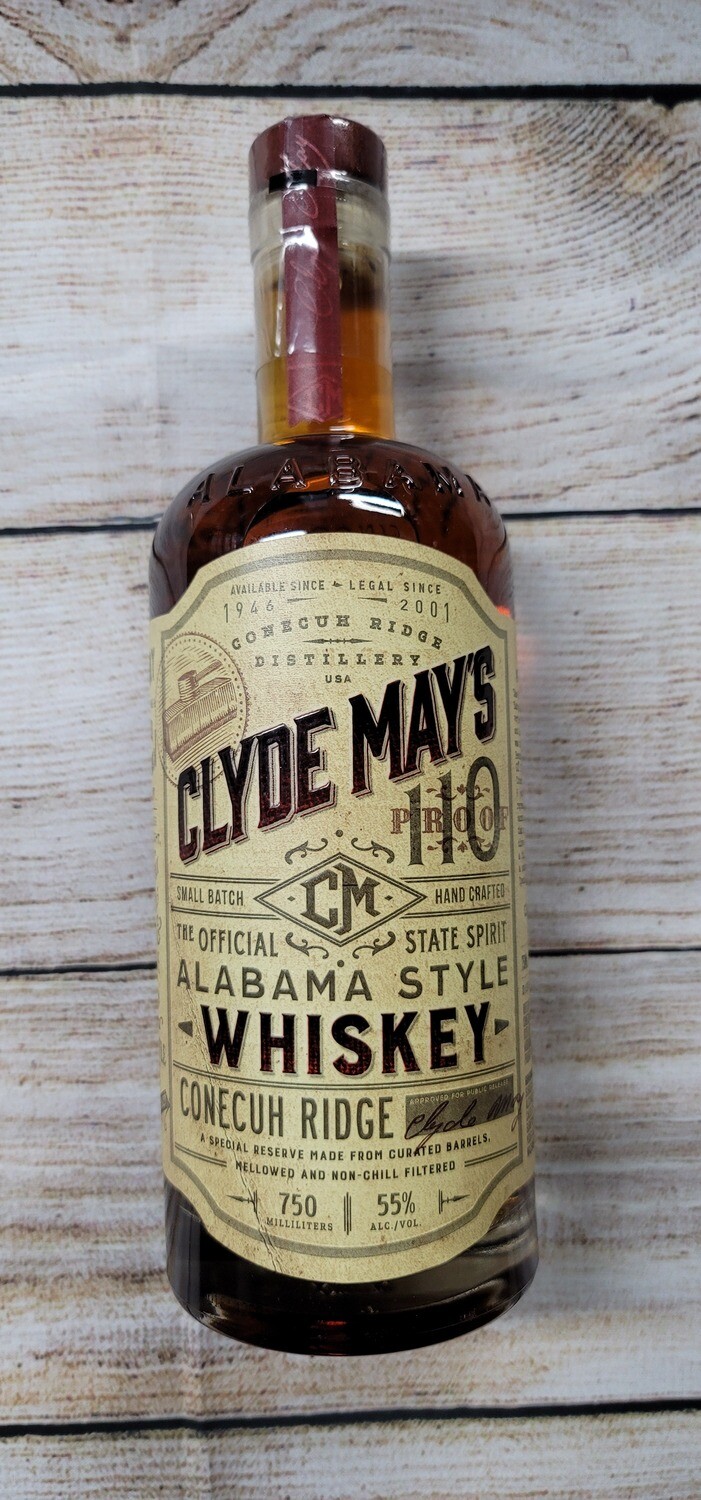 Clyde May's Special Reserve Alabama Style Whiskey 750ml