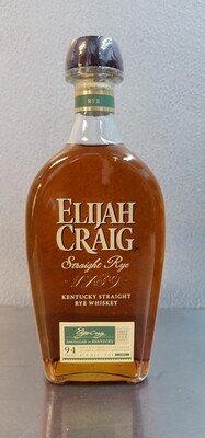 Elijah Craig Straight Rye 750ml